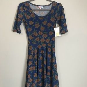 XXS Lularoe Nicole Dress